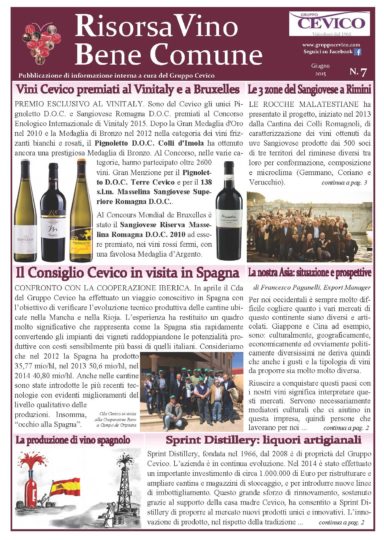 Risorsa Vino Bene Comune 2015 nr. 7
