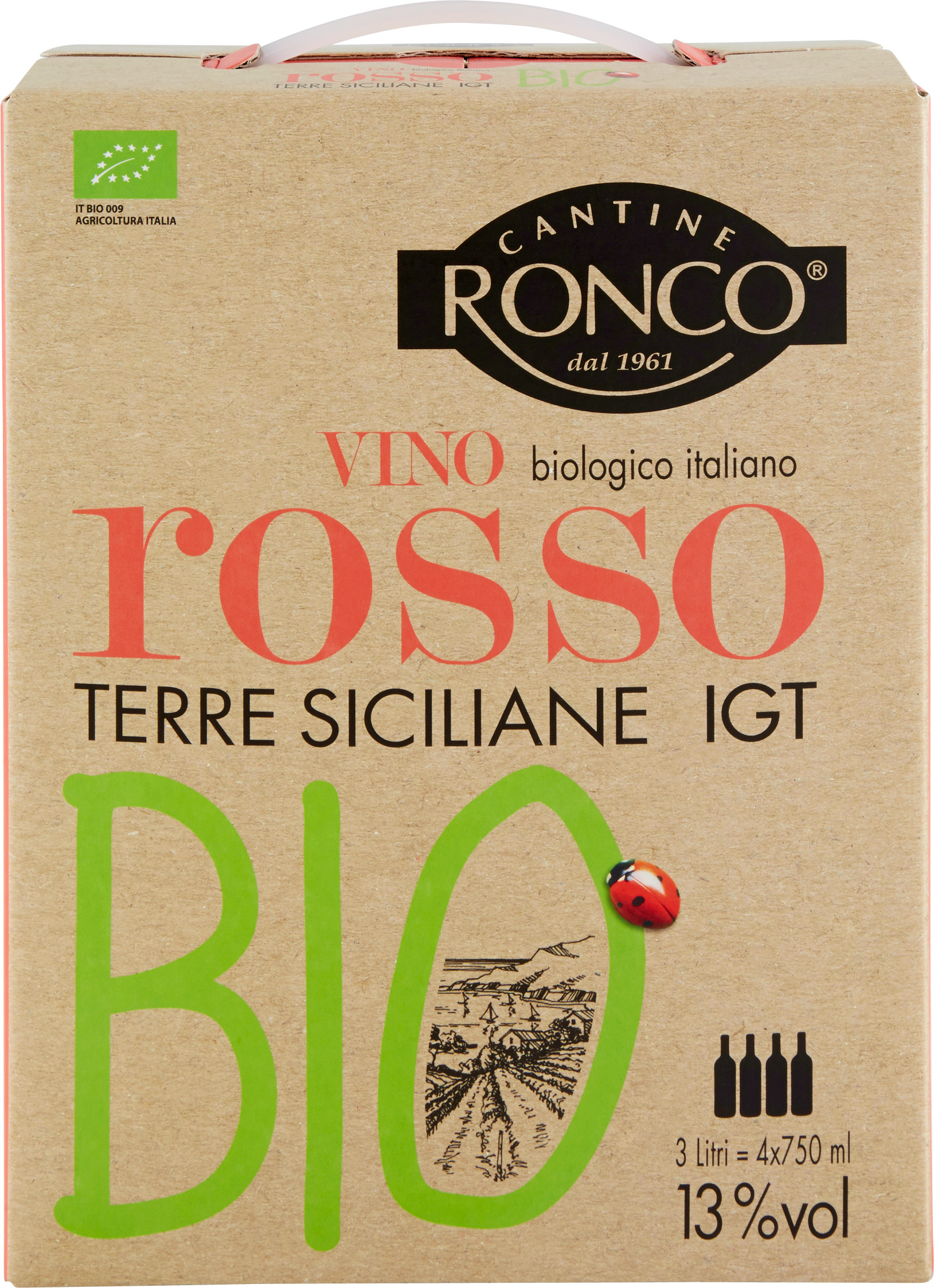Rosso Terre Siciliane I.G.T. Biologico