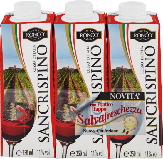 Sancrispino Rosso Tris 3x250