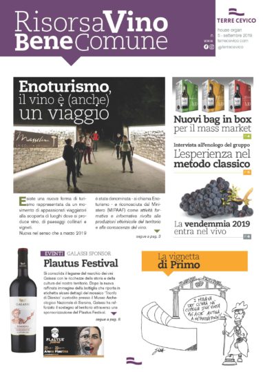 Risorsa Vino Bene Comune 2019 nr. 2