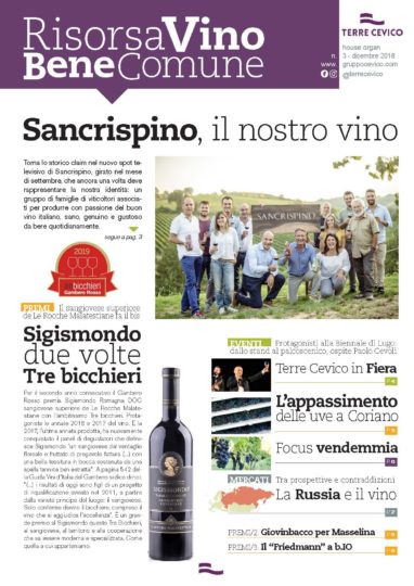 Risorsa Vino Bene Comune 2018 nr. 3