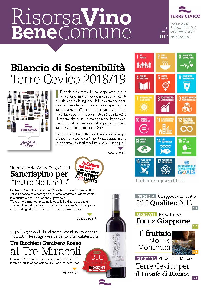 Risorsa Vino Bene Comune 2019 nr. 3