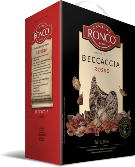 Beccaccia Cantine Ronco bag in box Rosso