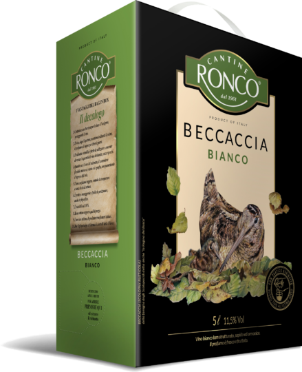 Beccaccia Cantine Ronco bag in box Bianco