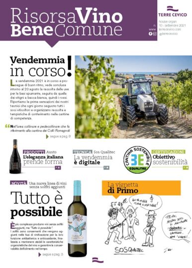 Risorsa Vino Bene Comune 2021 nr. 2