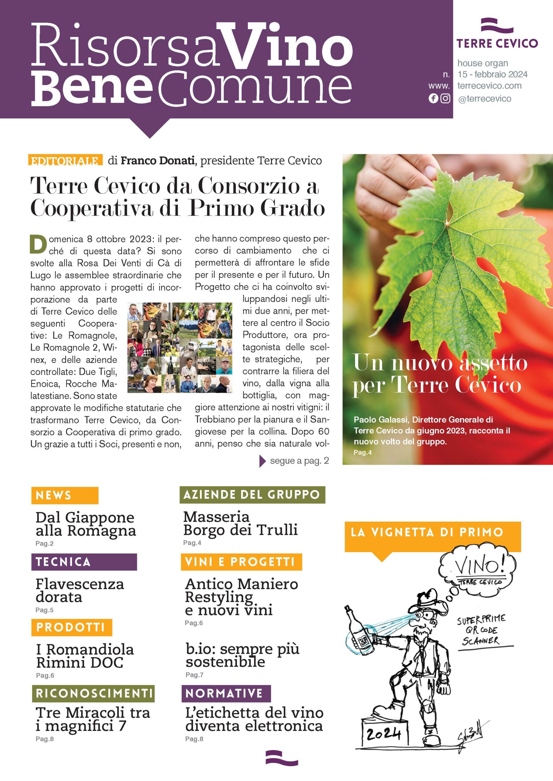 Risorsa Vino Bene Comune 2024 nr. 1