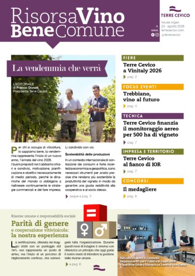 Risorsa Vino Bene Comune 2026 nr. 1